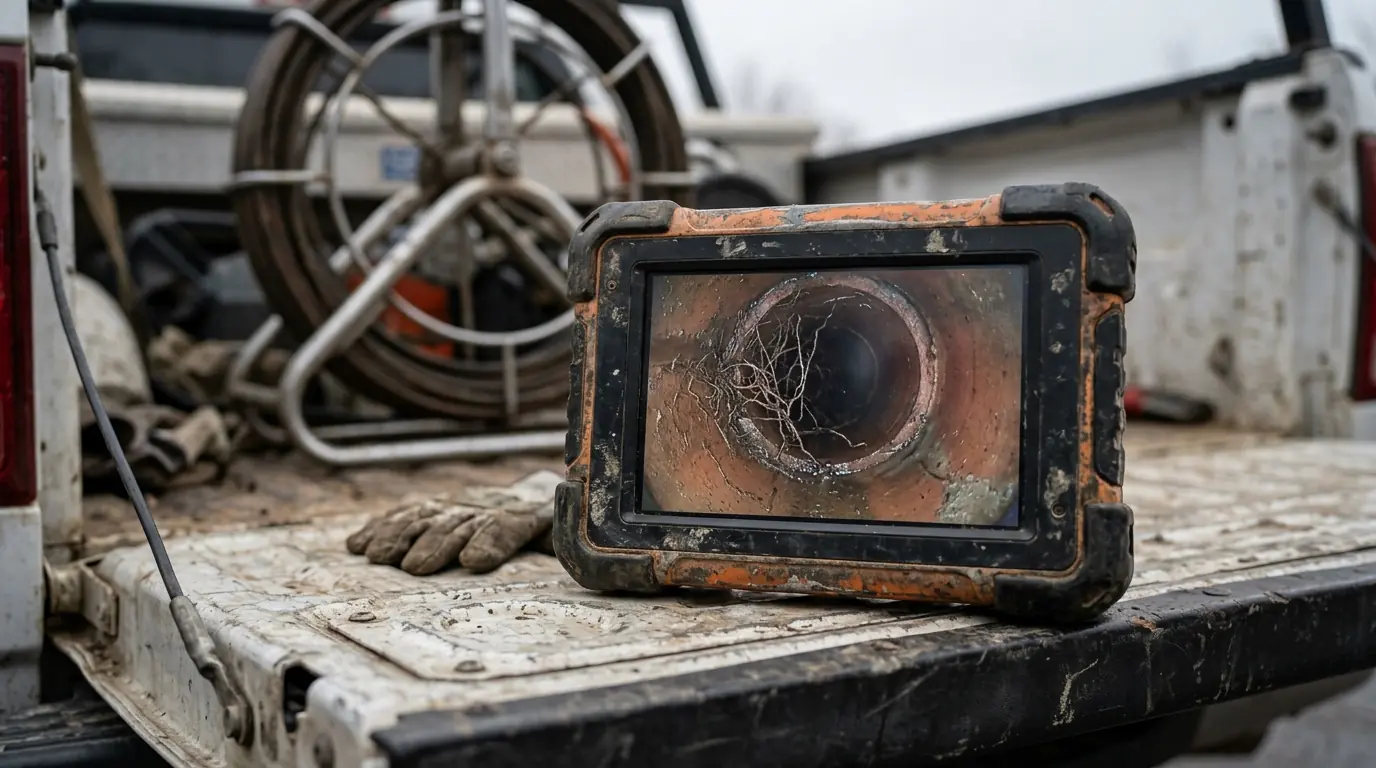 Sewer Camera Inspection detail
