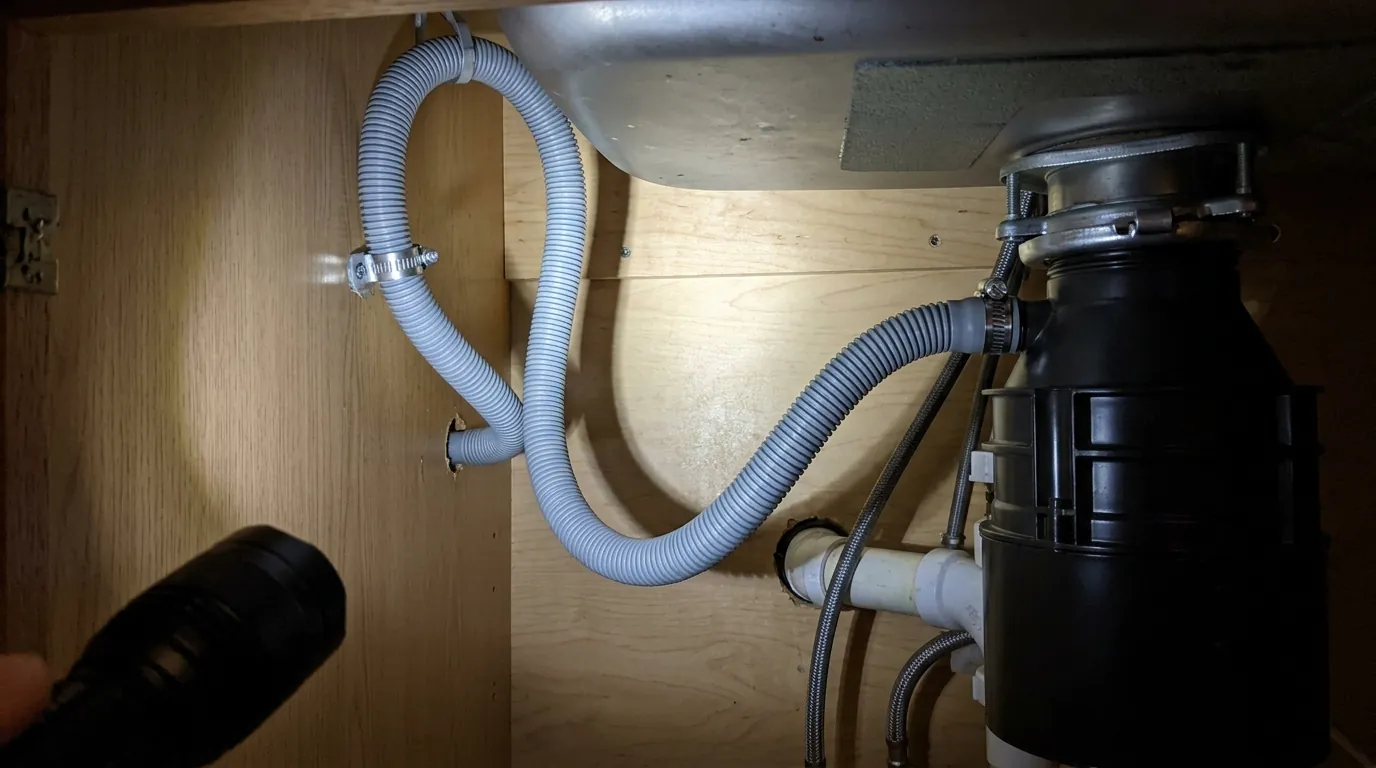 Dishwasher and Washer Hookups detail