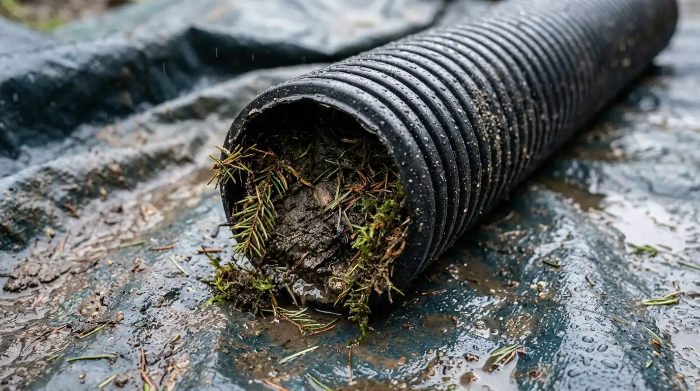Storm Drain and Downspout Line Cleaning detail