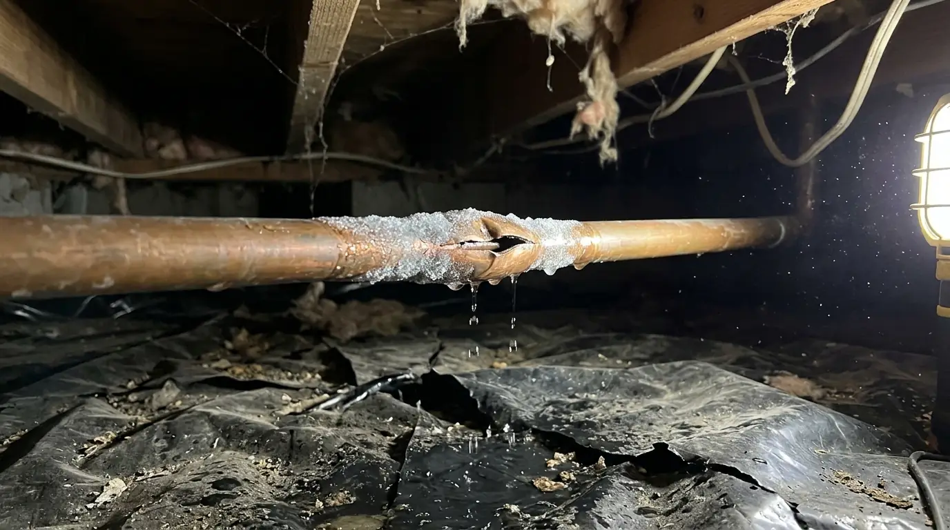 Frozen and Burst Pipe Repair in Salem, OR