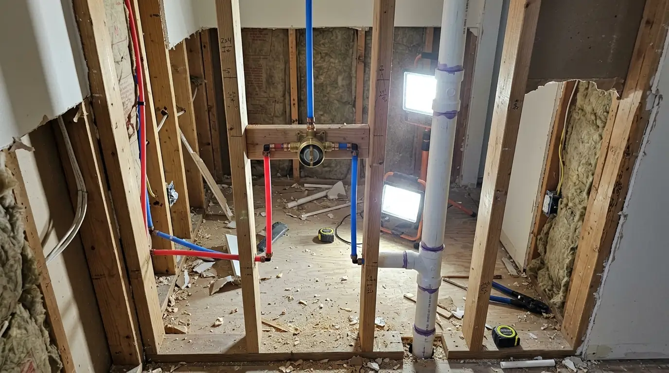 Bathroom Remodel Plumbing in Salem, OR