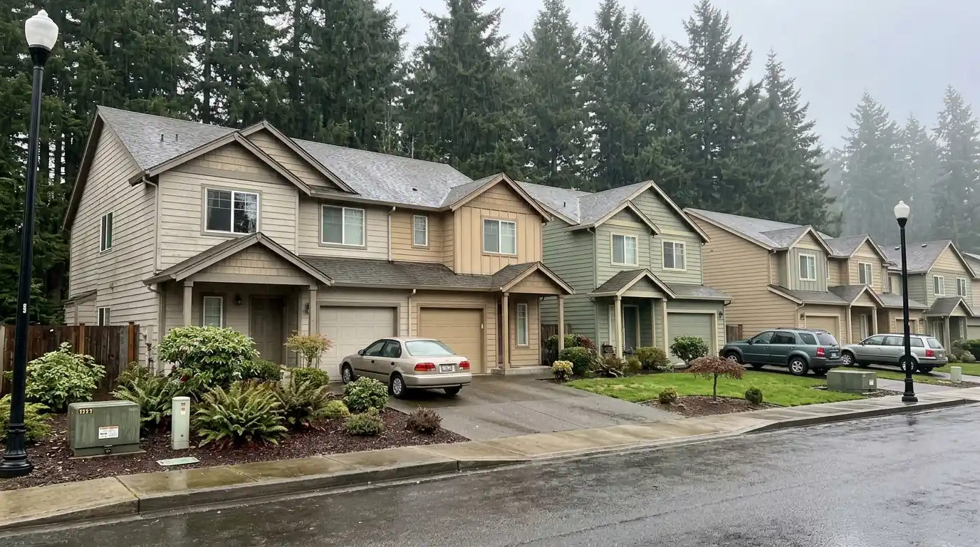 Homes in Wilsonville, Oregon
