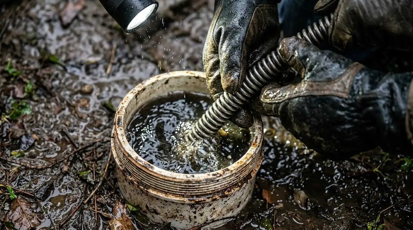 Sewer Backup Service detail