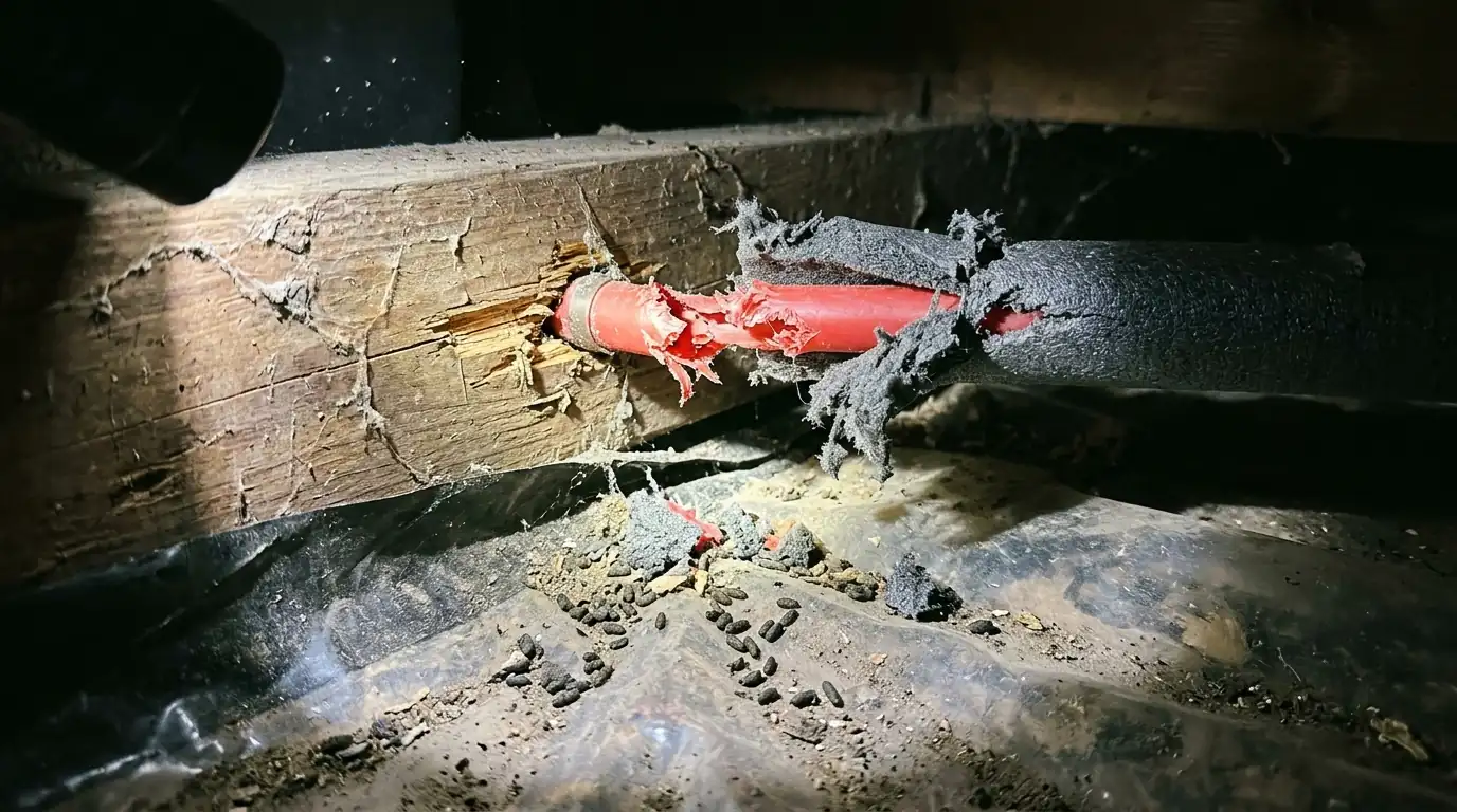 Crawlspace Plumbing Repair detail