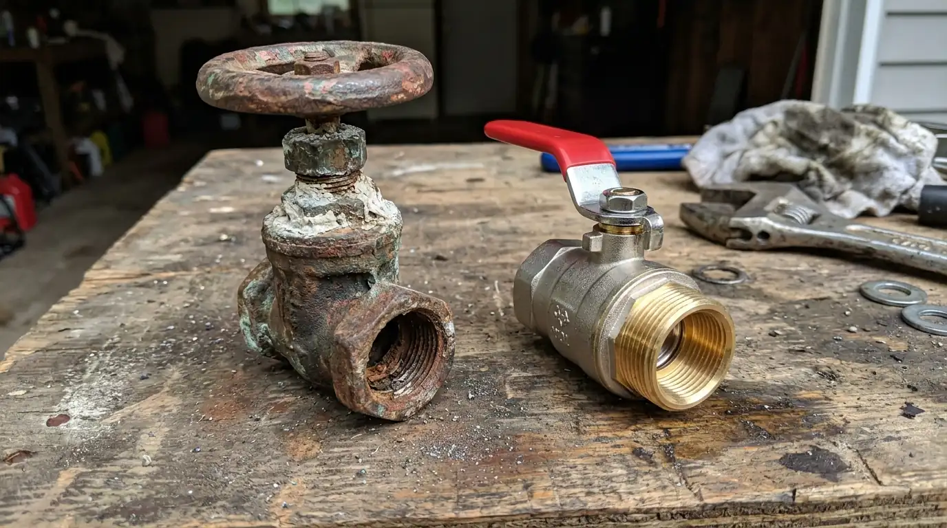 Main Water Shutoff Valve Replacement detail